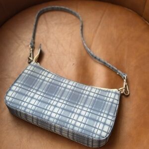 Checkered Blue handbag